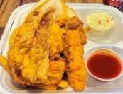 1. Catfish Filet ( 1pc) & Shrimp (10 pc)